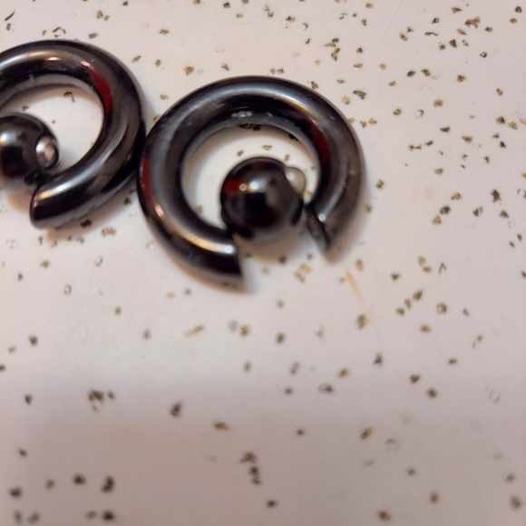 Gauged earrings stainless steel - Picture 2 of 4